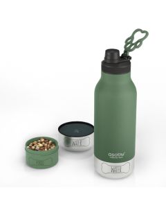 Asobu Buddy Bottle, Basil Green 34 oz