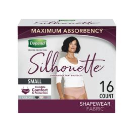 Depend Silhouette Incontinence Shapewear Underwear for Women, Pull