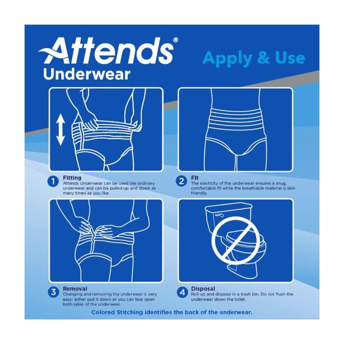 Attends Discreet Underwear for Men
