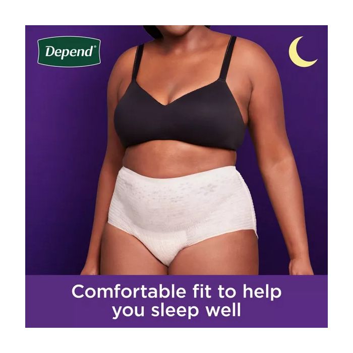 Depend Underwear for Women Maximum Absorbency - Chummie Bedwetting Alarm