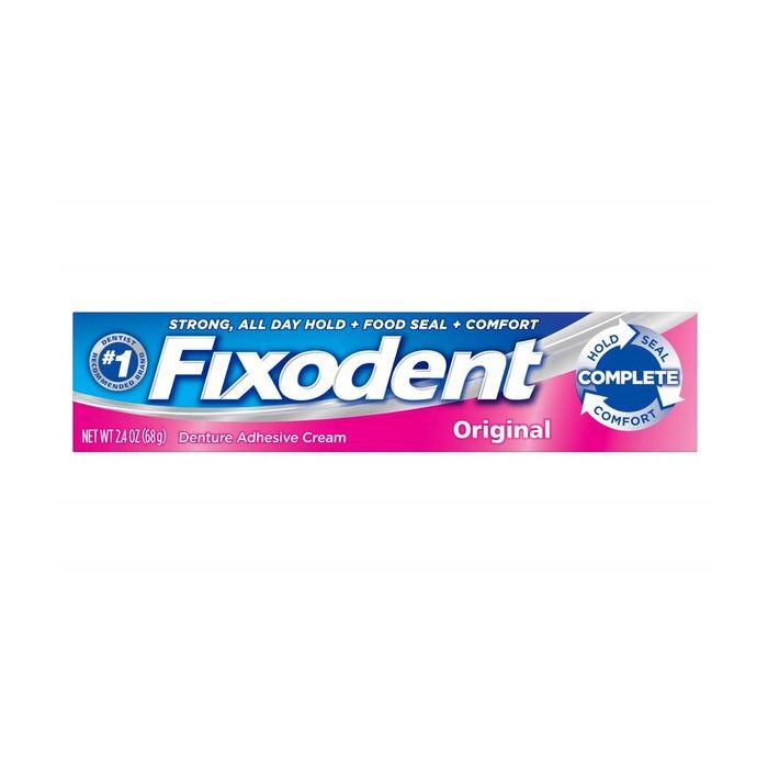 Fixodent Original Denture Adhesive, 3/pack
