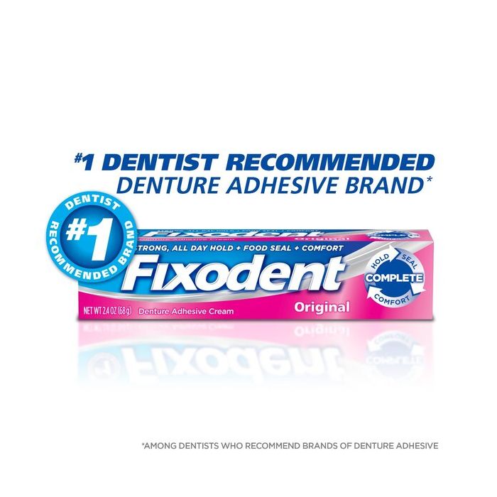 Fixodent Dental Adhesive Original 2.4 oz