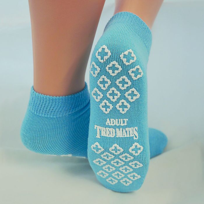 Colorful Anti Slip Non Skid Slipper Socks with Grips for Adults