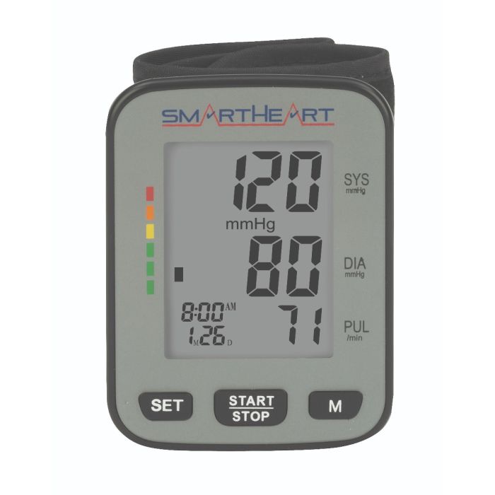 SmartHeart Automatic Digital Wrist Blood Pressure Monitor