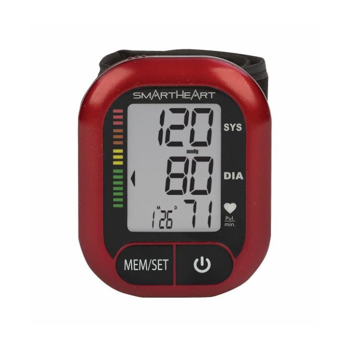 SmartHeart Blood Pressure Monitor, Adult Wrist Cuff
