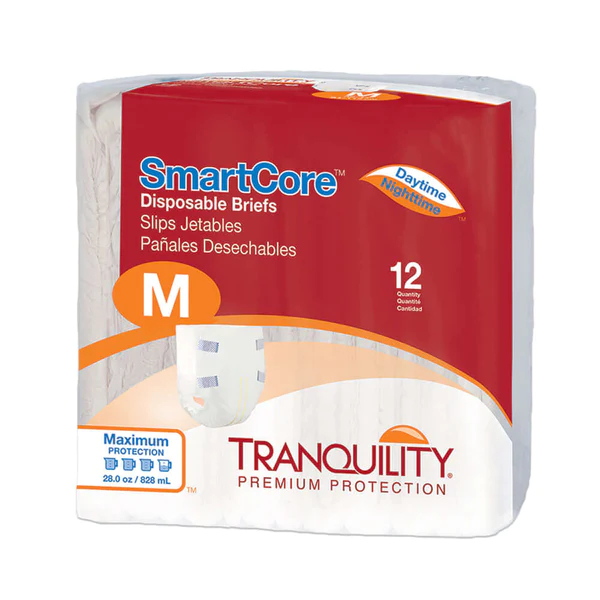 Tranquility SmartCore Briefs, Medium, 12/bag photo