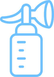 Breast pumps icon